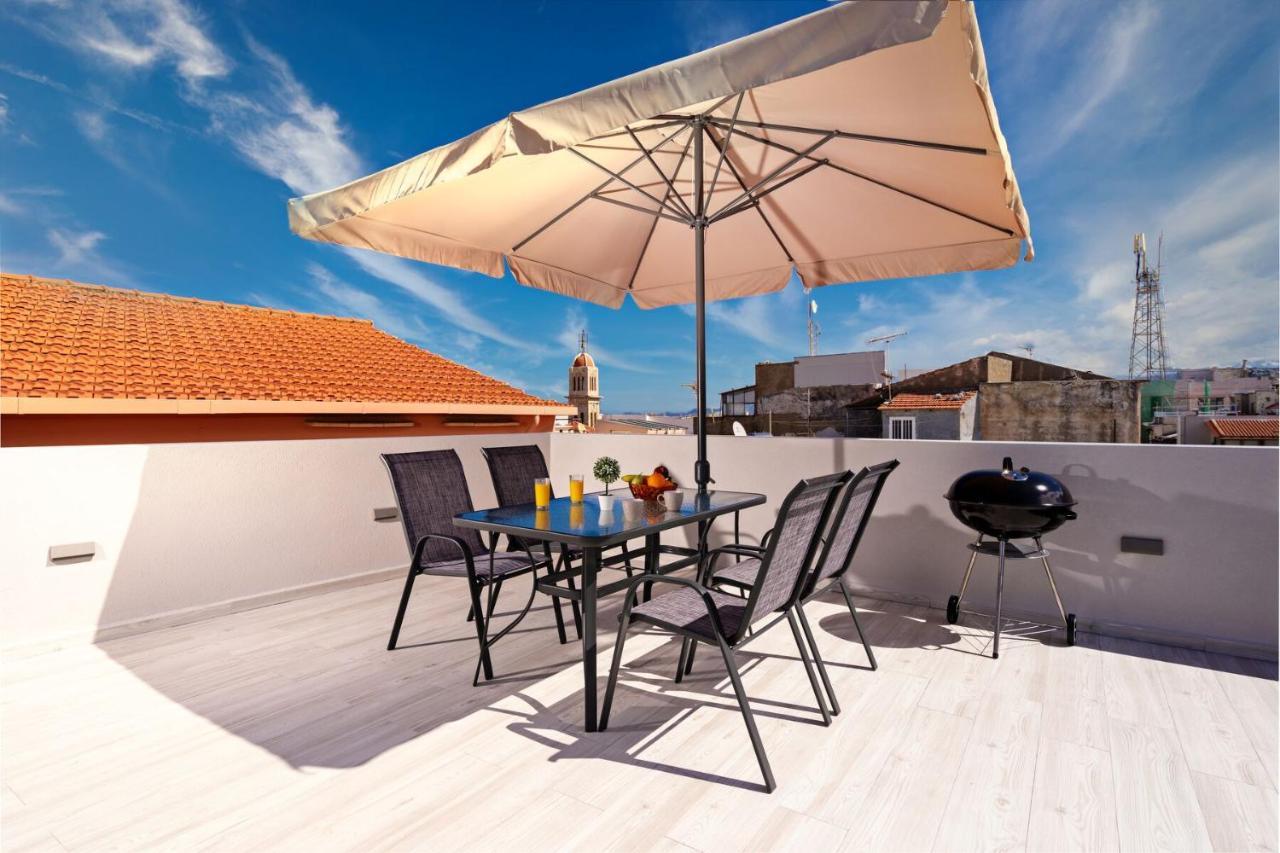 White & Gray Apartment Rethymno Exterior foto