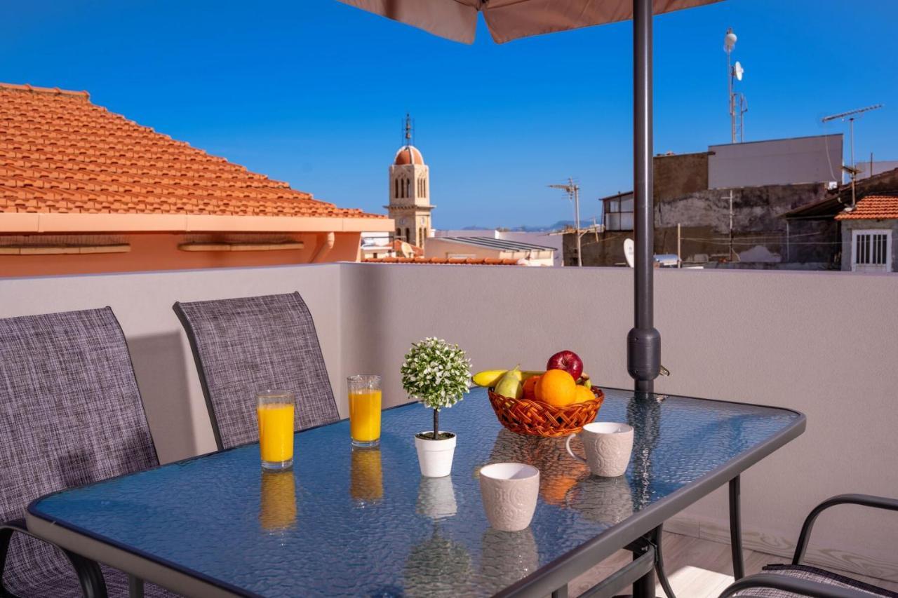 White & Gray Apartment Rethymno Exterior foto