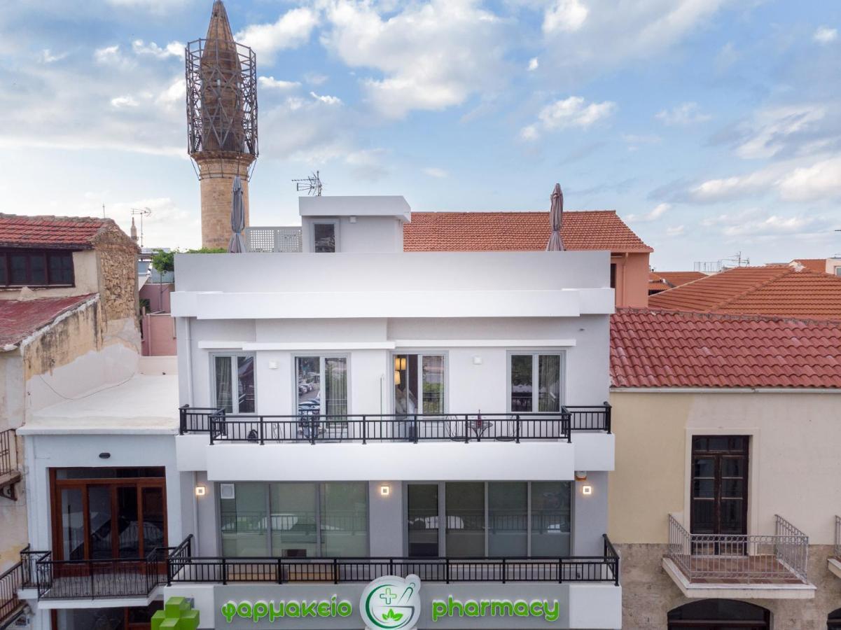 White & Gray Apartment Rethymno Exterior foto
