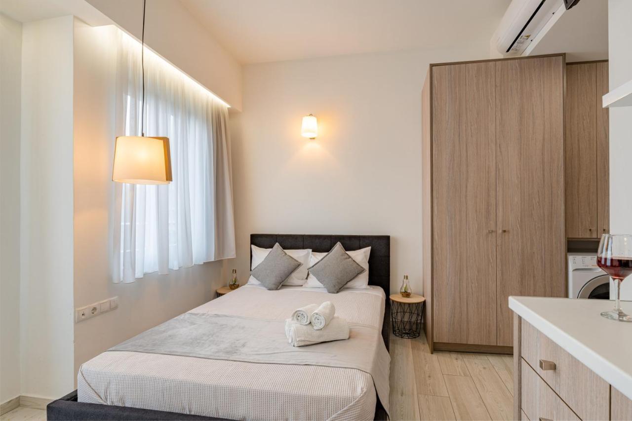 White & Gray Apartment Rethymno Exterior foto